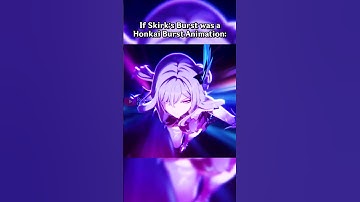 If Skirk had a Honkai Burst Animation #genshinimpact