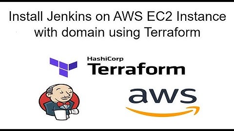 ✅ DEMO | Install Jenkins on AWS EC2 Instance with domain using Terraform