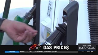 Gas prices make slight dip in California, experts suggest more decrease is on the way