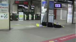 20121211青春１８きっぷ東北の旅⑩新潟始発電車で新津へ