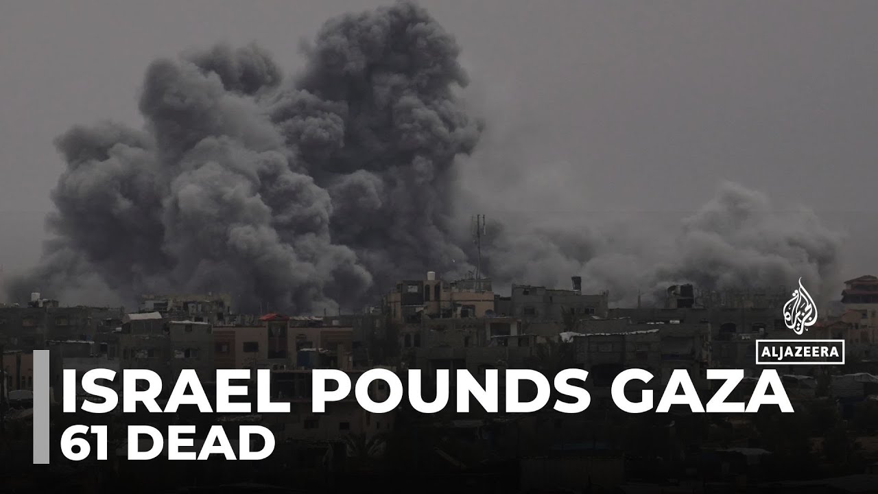 تصاعدت حدة الغارات الإسرائيلية: مقتل 61 فلسطينياً في أنحاء غزة