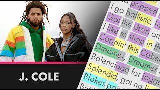 J. Cole on LONDON - Lyrics, Rhymes Highlighted (358)