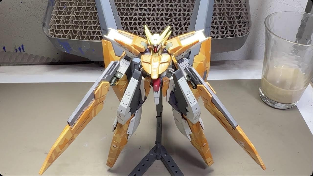 HG1/144ガンダムハルート最終決戦仕様製作09仕上げ【模型製作&雑談