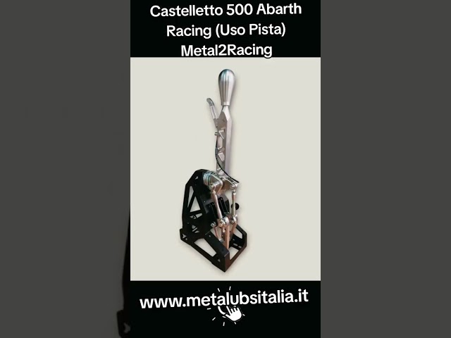 Ennesimo progetto per questo 2025, la nuova leva per 500 Abarth, versione RACING (Uso Pista) 👍😎