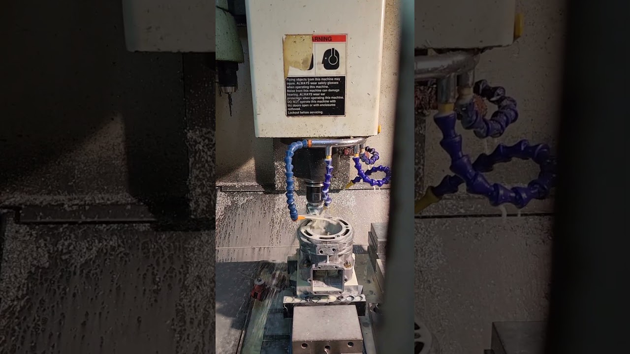 cylinder head stud Re drill with threaded inserts 