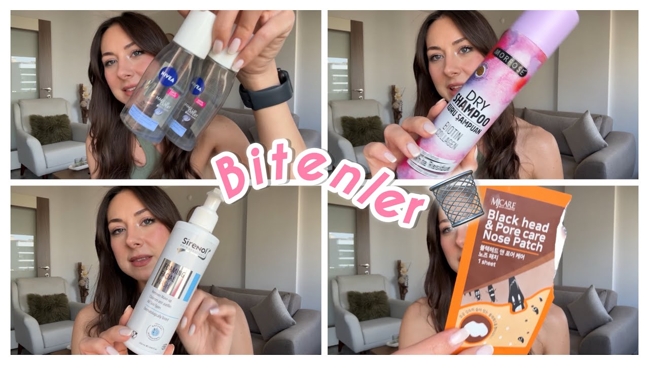 BİTENLER 🗑 |  BİTTİKÇE TEKRAR ALIRIM DEDİĞİM ÜRÜNLER 😍 HARİKA BİR PEELING 🤩