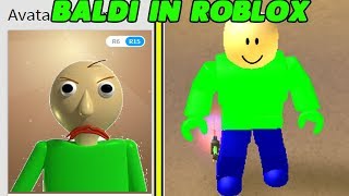 How To Make Your Avatar Into Baldi In Roblox Roblox Baldi Free Clothes Outfits Youtube - baldi boi roblox