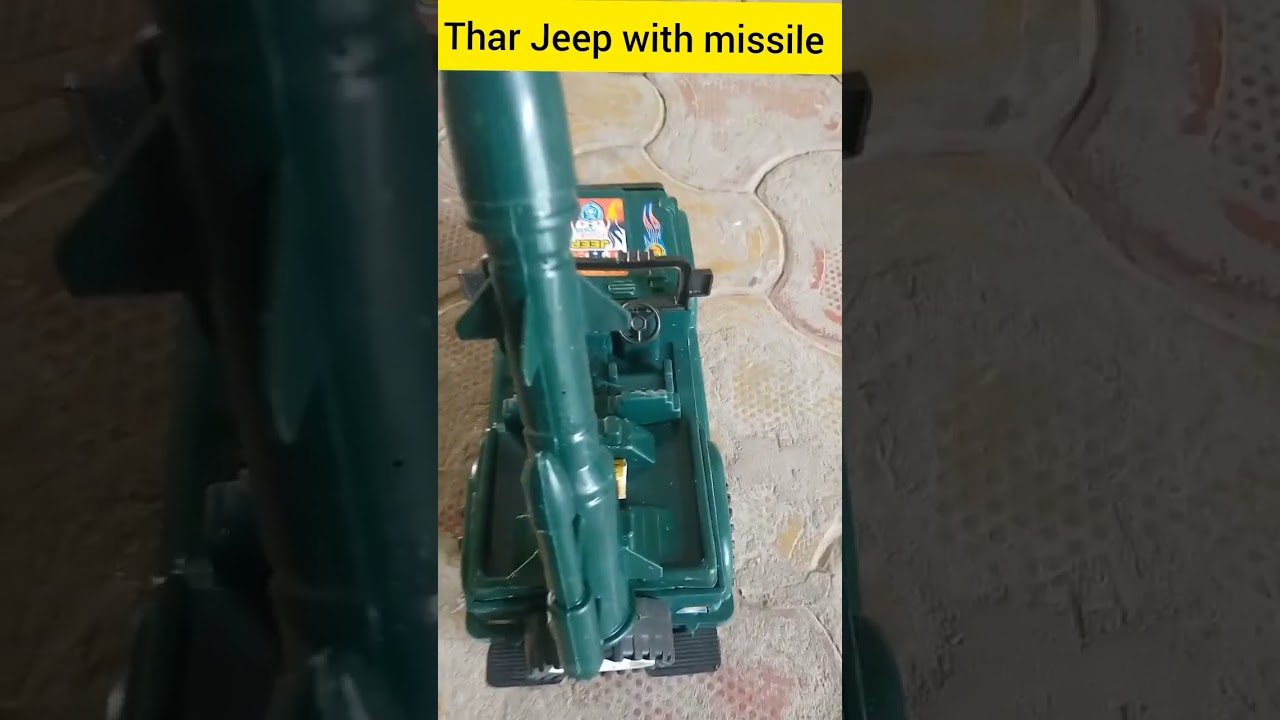 Toys Thar Jeep launch missile 