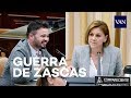 Guerra de 'zascas' entre Cospedal y Rufián en el Congreso