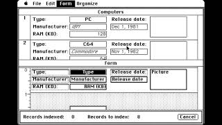 Microsoft File - 1985 - Mac (Mac 512Ke emulated in minivMac)