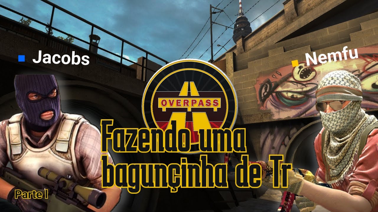 Baguncinha na Overpass - ft. Jacobs - Parte l - CS:GO - YouTube
