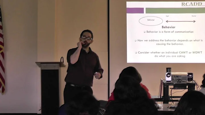 Autism Workshop: Behavior as Communication