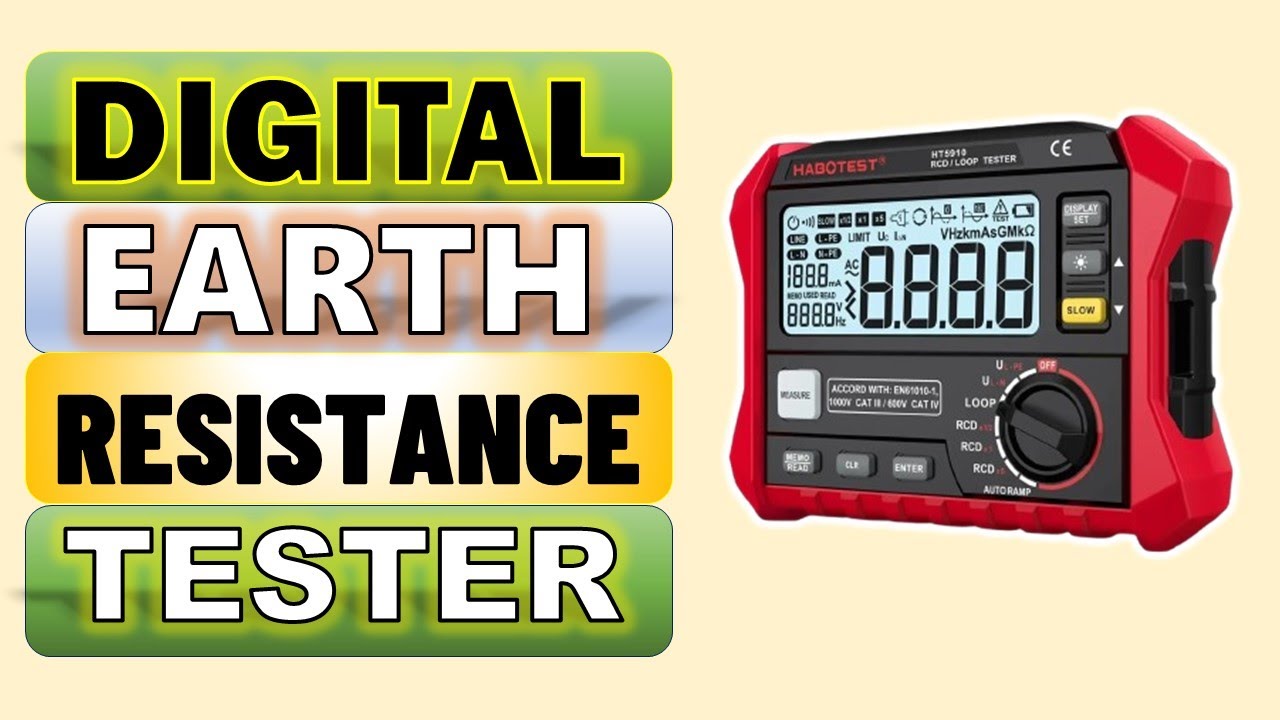 Top 5 Best Digital Earth Resistance Tester in 2026 || From Aliexpress