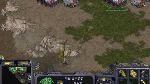 Starcraft Brood war Map Python 1.3 Terran vs Protoss (16.12.20)