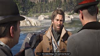 Red Dead Redemption 2 - Fishing With Jack Marston & Meeting Agents Milton & Ross (PS4 Pro)
