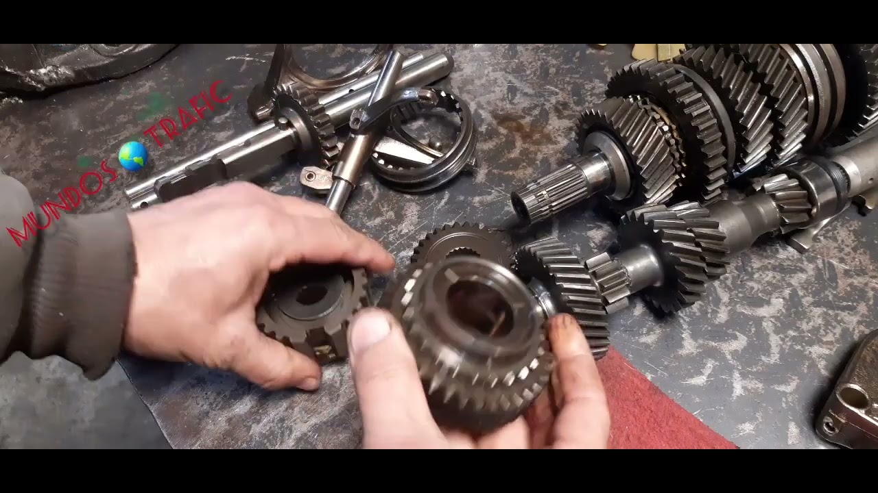 armado caja renault trafic 1.4 , 1.9 , 2.1  segunda parte