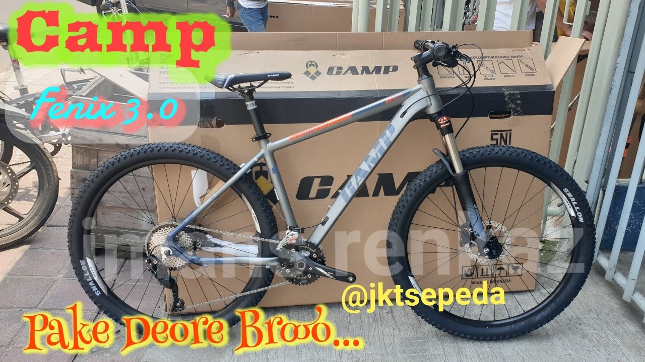  Sepeda MTB Camp Fenix 3 0 Gray Murah tapi gak Murahan 