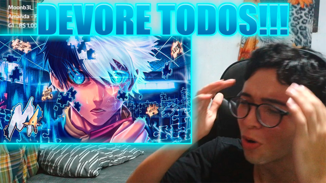 (ISAGOAT O MELHOR!!!) React M4rkim - METAVISÃO (Isagi Yoichi)