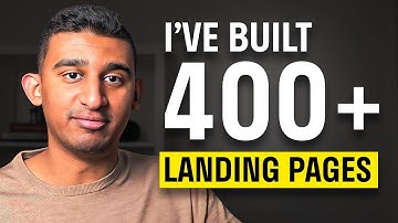 I’ve built 400+ landing pages and learned this...