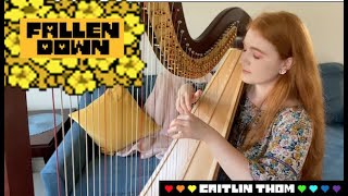 Undertale: Fallen Down - Harp Cover (SHEET MUSIC AVAILABLE)