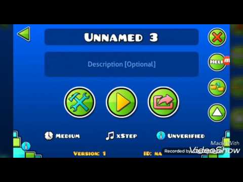 Как сделать 3D куб в geometry dash.