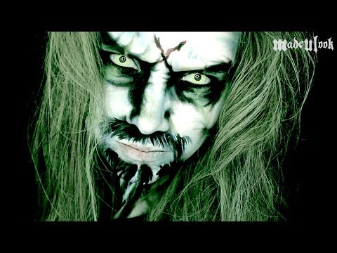 Rob zombie transformation makeup tutorial