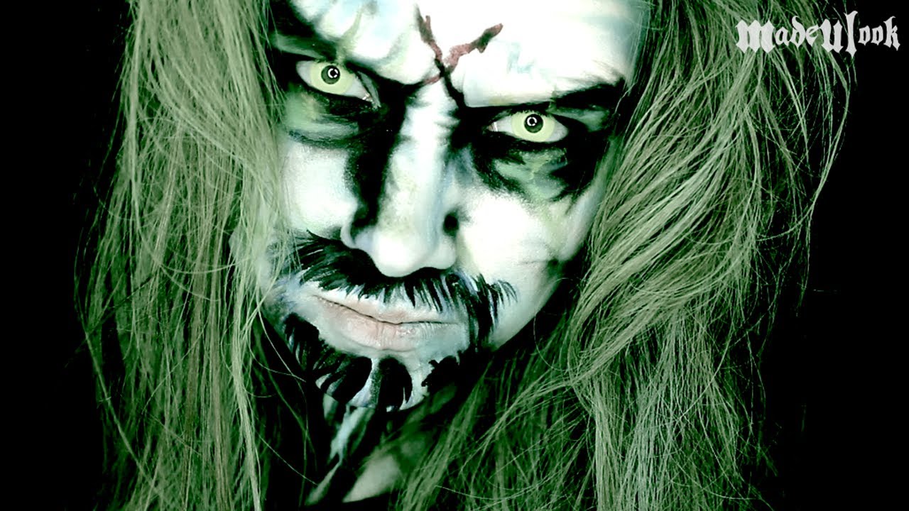 Rob Zombie Transformation Makeup Tutorial YouTube