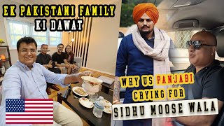 Hospitality of A PAKISTANI FAMILY in New York | Indian Panjabi miss @SidhuMooseWalaOfficial