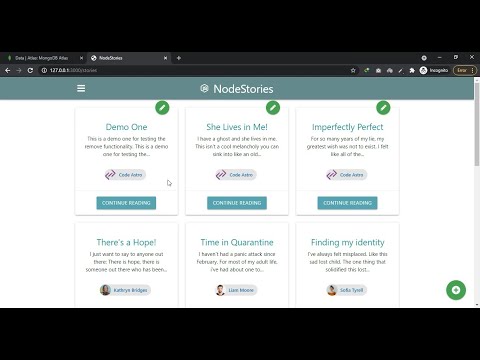 Stories Application in