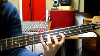 Video thumbnail of "Como tocar la escala mayor en el bajo - Detallado!!"