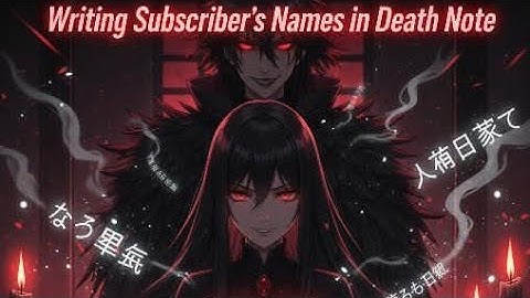 writing names in death note 💀 comment your names/ #Siriksha23