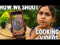 “Our Secret Setup for Outdoor Cooking Videos 🤫🍲” #vlog #cooking #oyeitsneha