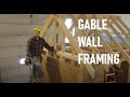 Roof Framing Part 5: Gable End Wall Framing Roof Framing Part 5: Gable End Wall Framing