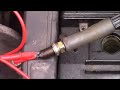 Land rover freelander coil packs and coil on plug shroud spark plug removal & testing for spark