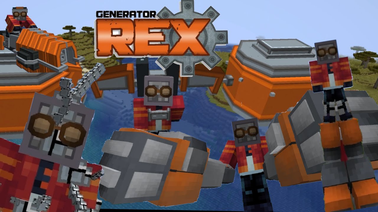 Ben 10 x Generator Rex [Heroes United] Minecraft Texture Pack