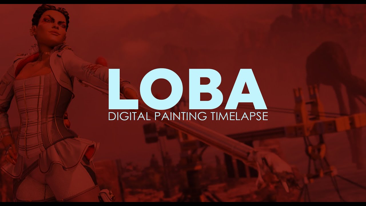 Loba - Apex Legends (Portrait Study Timelapse) - YouTube