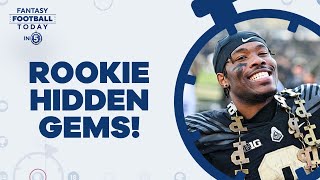 Fantasy Football Hidden Gems: 2024 Rookie Class Revealed! (Fantasy Football Today in 5)