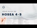 Hosea 4-5 | Lack of Knowledge | Bible Study