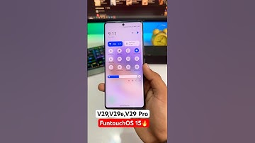 Vivo V29/V29e/V29 Pro FuntouchOS 15 Android 15 Update Features m🔥