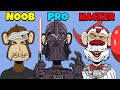 NOOB vs PRO vs HACKER - Bored Ape Creator NFT Art