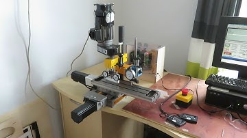 Eps. 3: CNC EMCO Compact 5 Cross Slide Table - Milling Attachment, tools & modifications