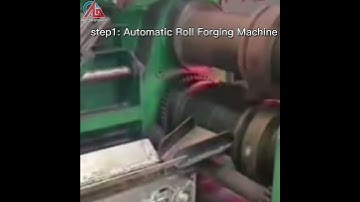 Descaling and Roll forging machines for the Automotive connecting rods