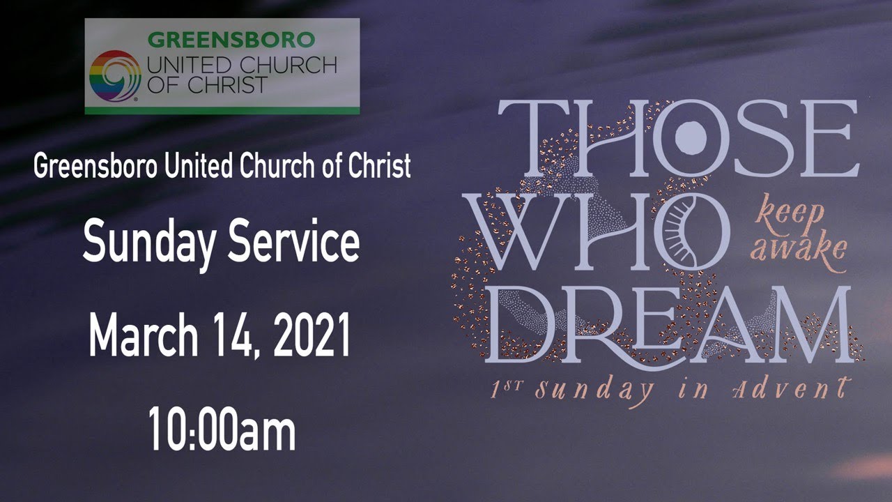 GUCCVT - Sunday Service - March 14, 2021