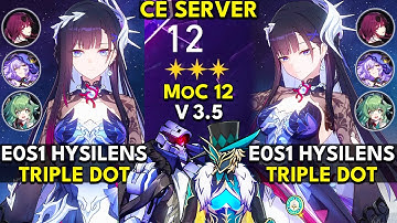 E0S1 Hysilens Triple DoT | Memory of Chaos Floor 12 (3 Stars) | Honkai: Star Rail 3.5 Early Access