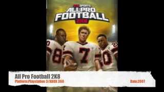 The Greatest Football Video Game of All Time