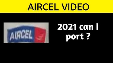 How to port Aircel Number 2021