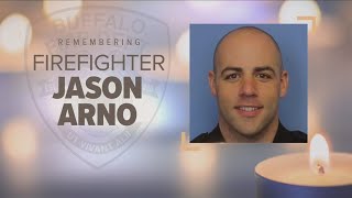 WATCH: Funeral Services for Buffalo Firefighter Jason Arno