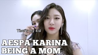 AESPA KARINA BEING A MOM