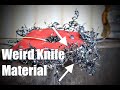 Forging A Knife From Drill Chips, Damascus Pattern Welded Blacksmithing And Knifemaking