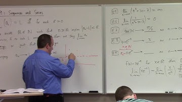 Calculus II: improper integrals, sequences, 9-26-17 part 2